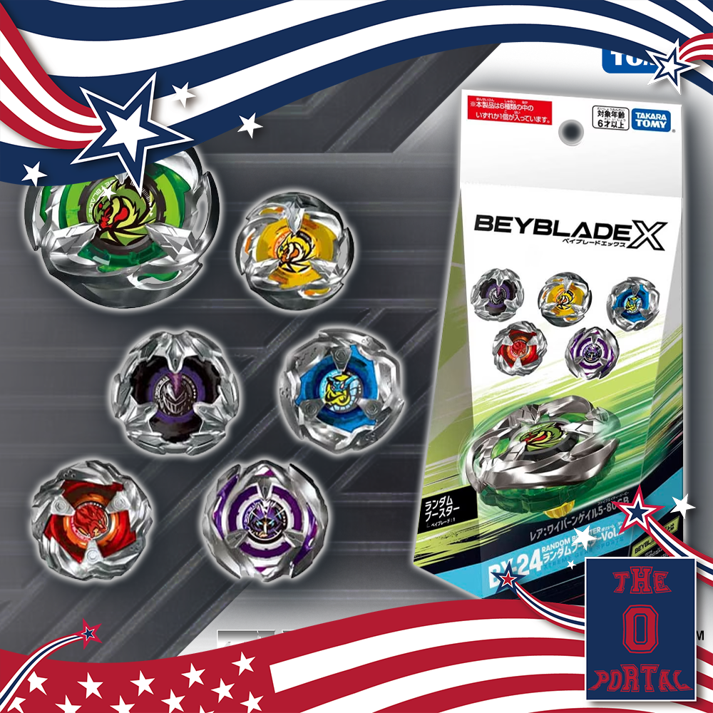 USA!! Takara Tomy Beyblade X BX-24 Random Booster Vol.2