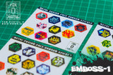 Metal Fusion Epic Facebolt Sticker CUSTOM Collection
