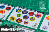 Metal Fusion Epic Facebolt Sticker CUSTOM Collection