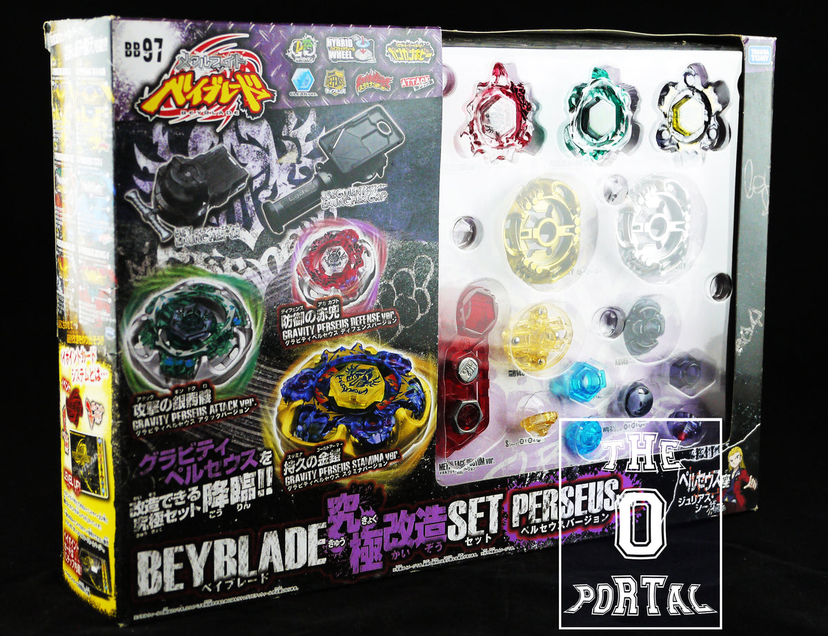 COFFRET BEYBLADE BB-97 METAL FIGHT GRAVITY PERSEUS RESHUFFLE COFFRET BEYBLADE BB-97 METAL FIGHT GRAVITY PERSEUS RESHUFFLE