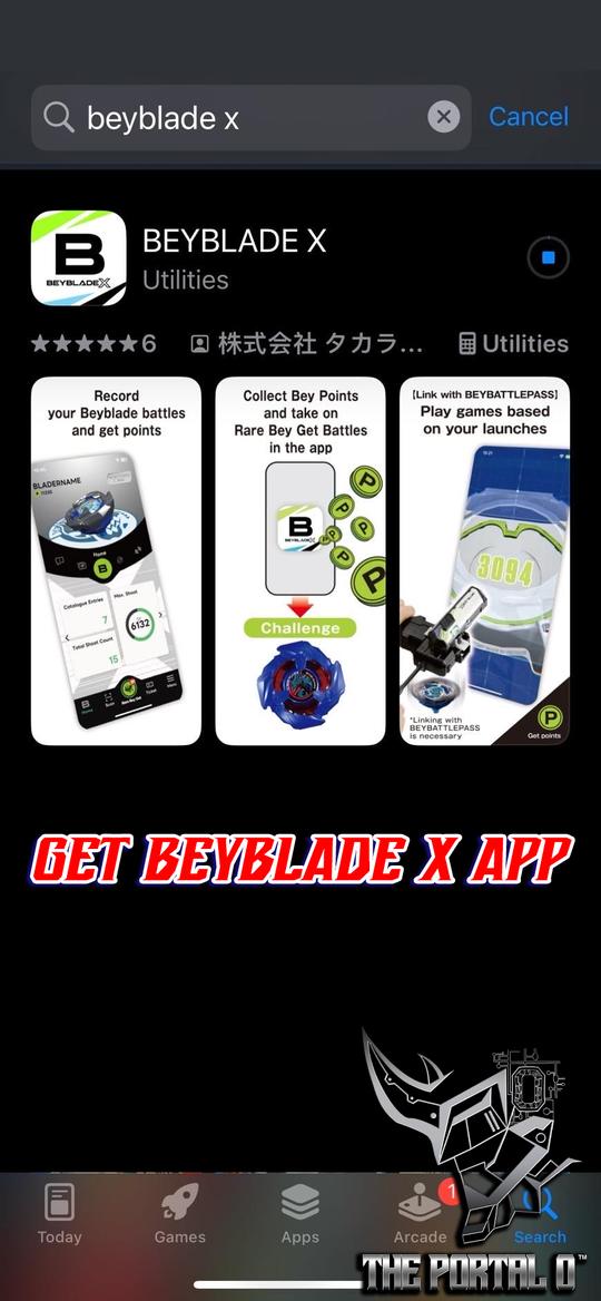 Get the Beyblade X app