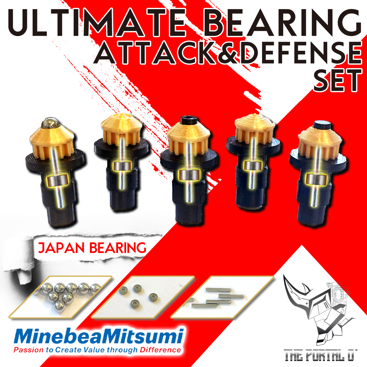 Beyblade X Ultimate Bearing Attack & Defense Set