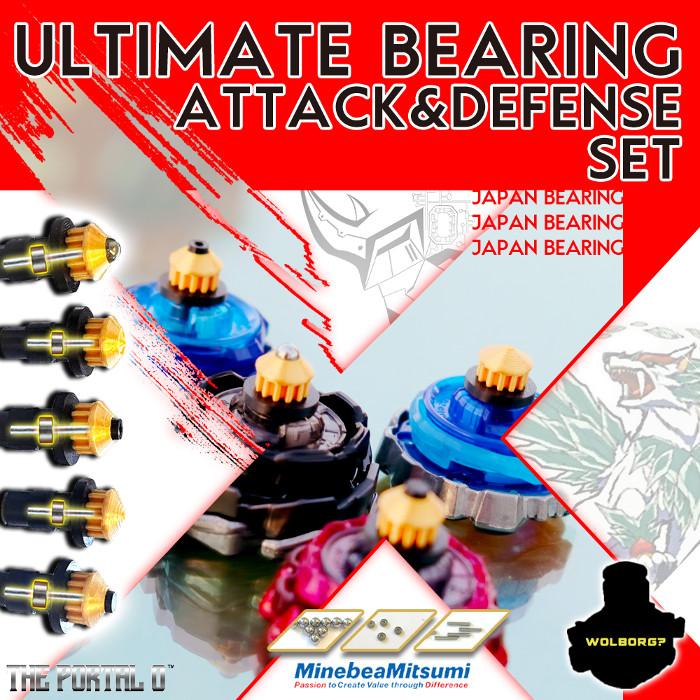 Beyblade X Ultimate Bearing Attack & Defense Set