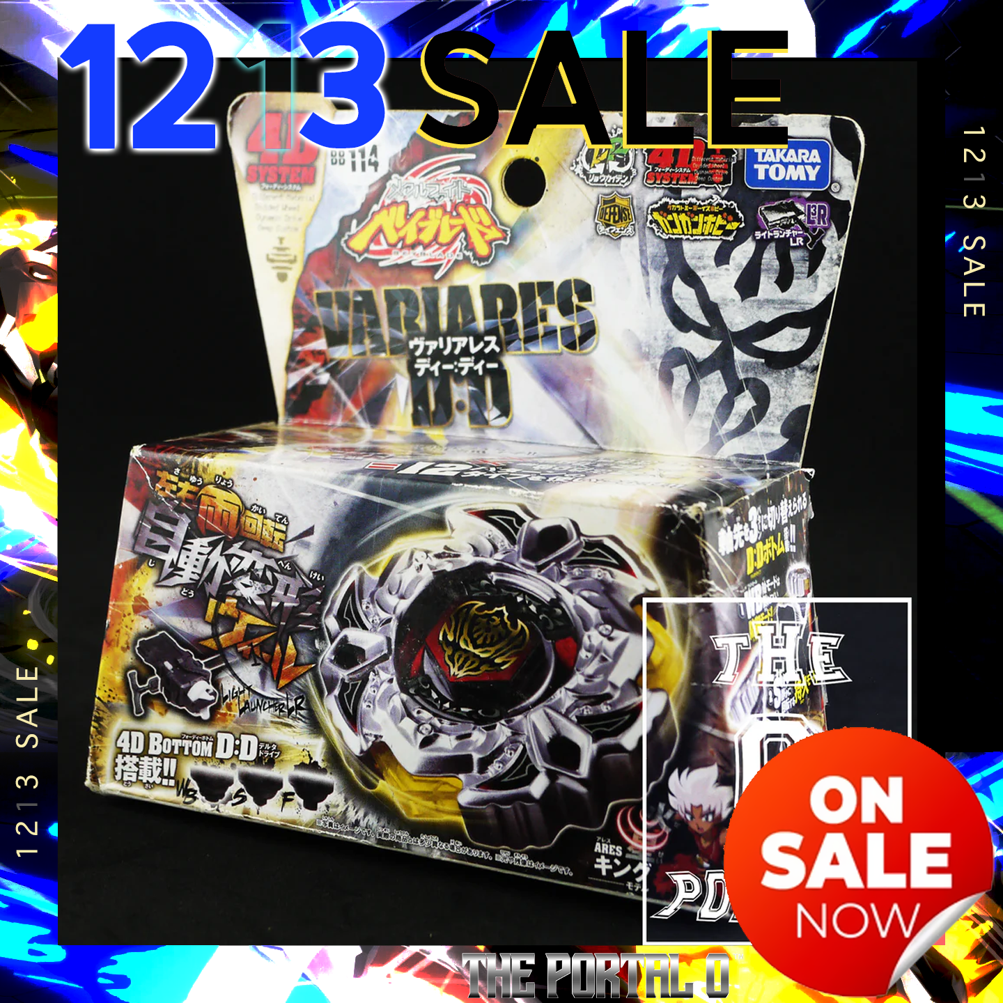 123SALE Metal Fusion TAKARA TOMY Beyblade BB114 Variares D:D Starter J2811