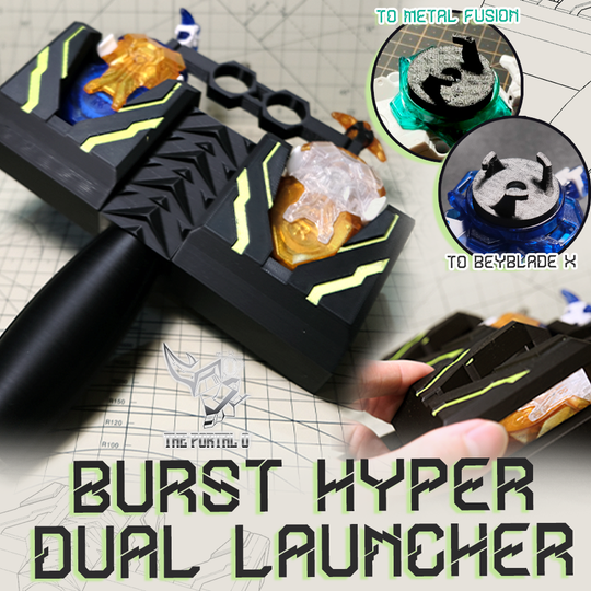 Hyper Burst Dual Launcher Grip CUSTOM