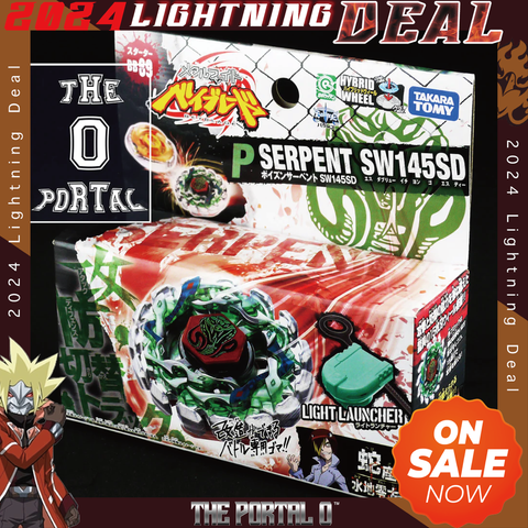 Lightning DEAL !! Beyblade BB69 Poison Serpent SW145SD Metal Fusion