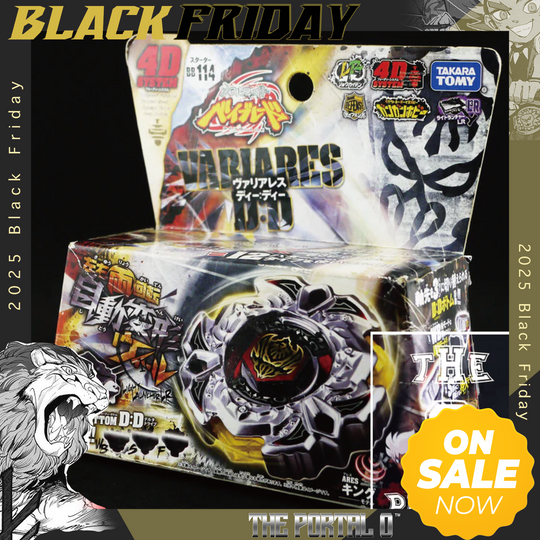 BF Metal Fusion TAKARA TOMY Beyblade BB114 Variares D:D Starter J2811