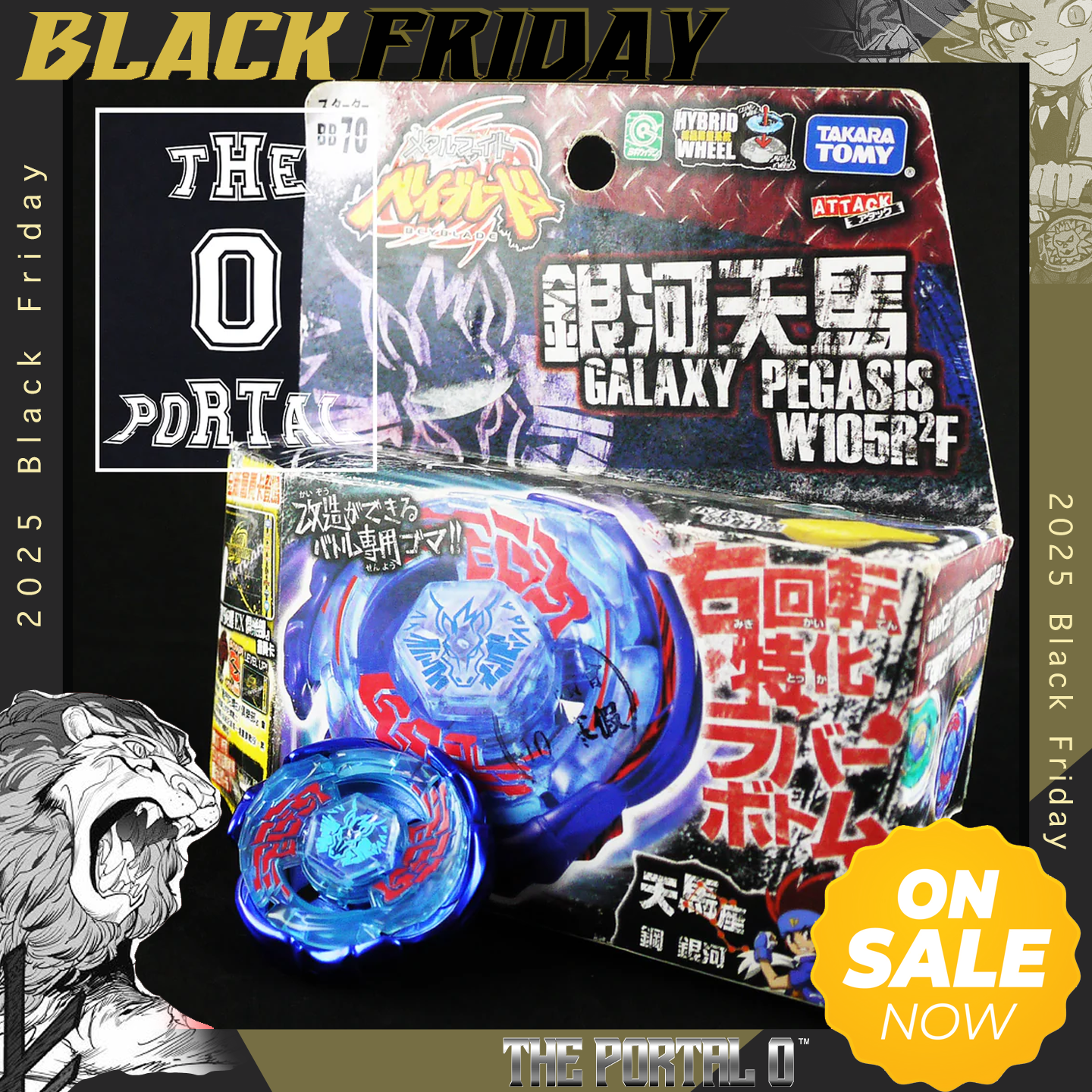 BF TAKARA TOMY Beyblade BB70 Galaxy Pegasus W105R2F Metal Fusion