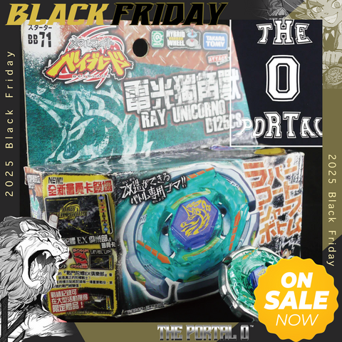 BF TAKARA TOMY Beyblade BB71 Ray Unicorn D125CS Metal Fusion C2311