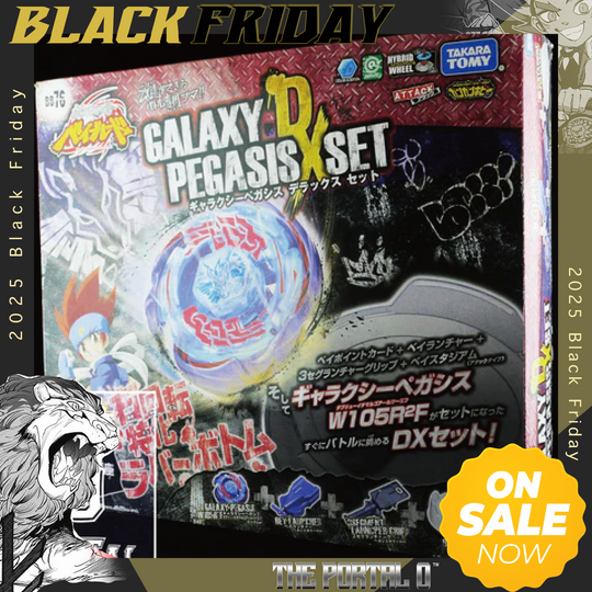 BF TAKARA TOMY Beyblade BB76 Galaxy Pegasis DX Set Metal Fusion