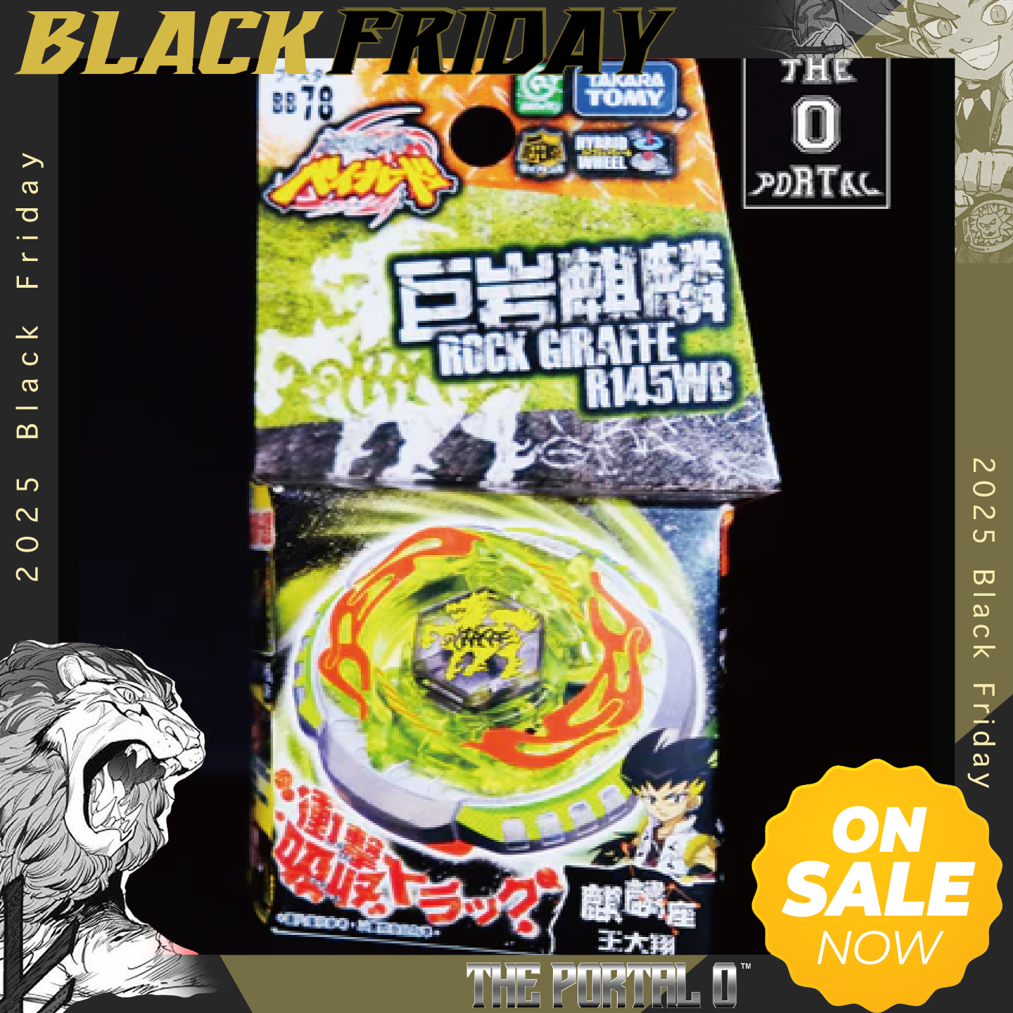 BF Metal Fusion TAKARA TOMY Beyblade BB78 Rock Zurafa R145WB Booster