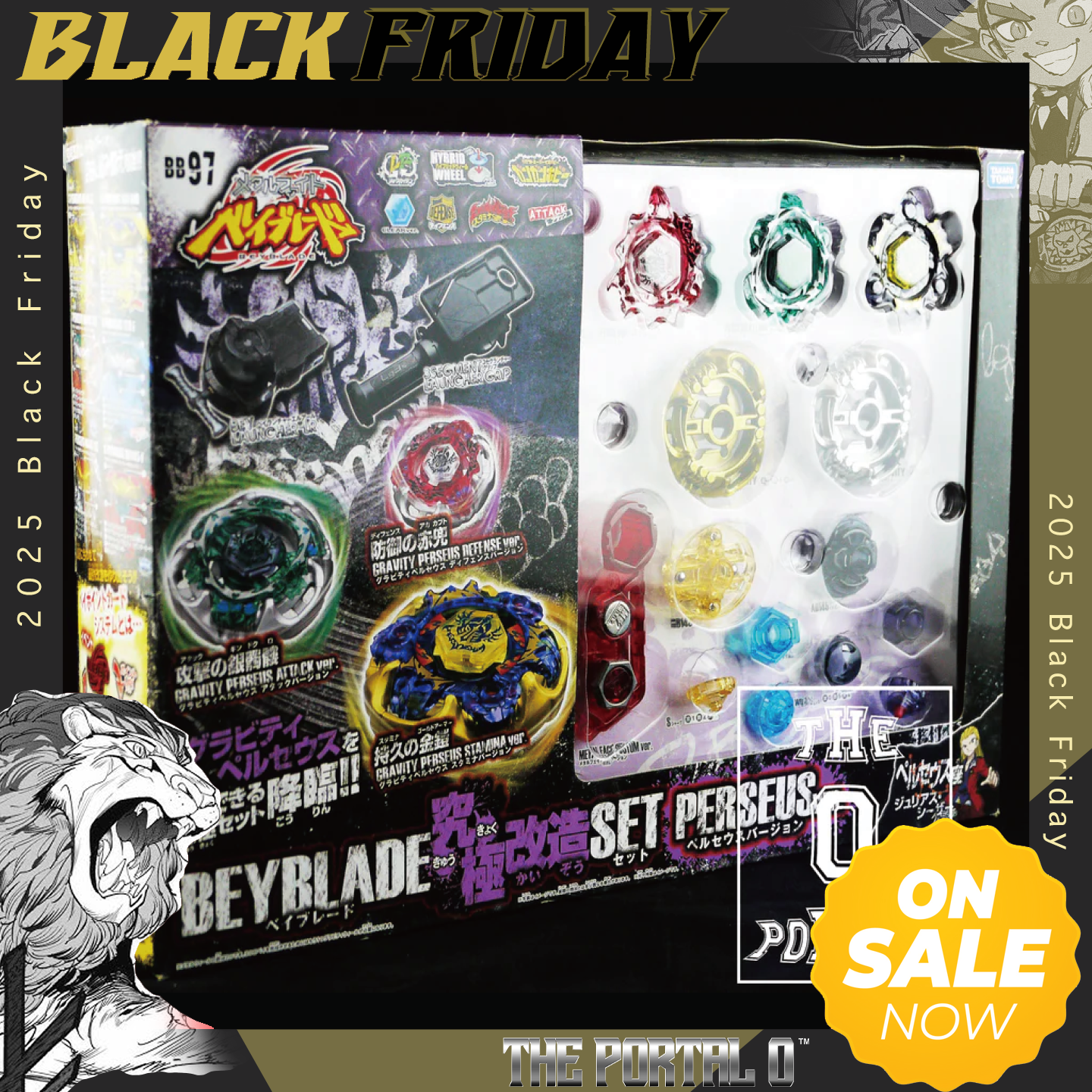 BF TAKARA TOMY Beyblade BB97 Perseus Ver. LR Ultimate Remodeling Set