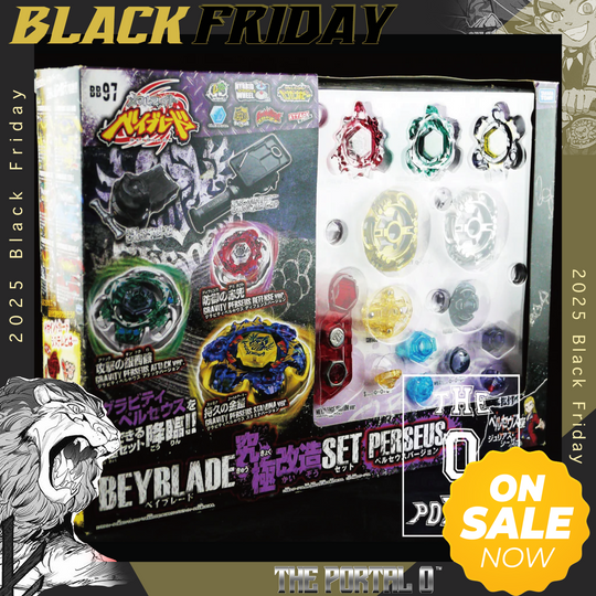 BF TAKARA TOMY Beyblade BB97 Perseus Ver. LR Ultimate Remodeling Set