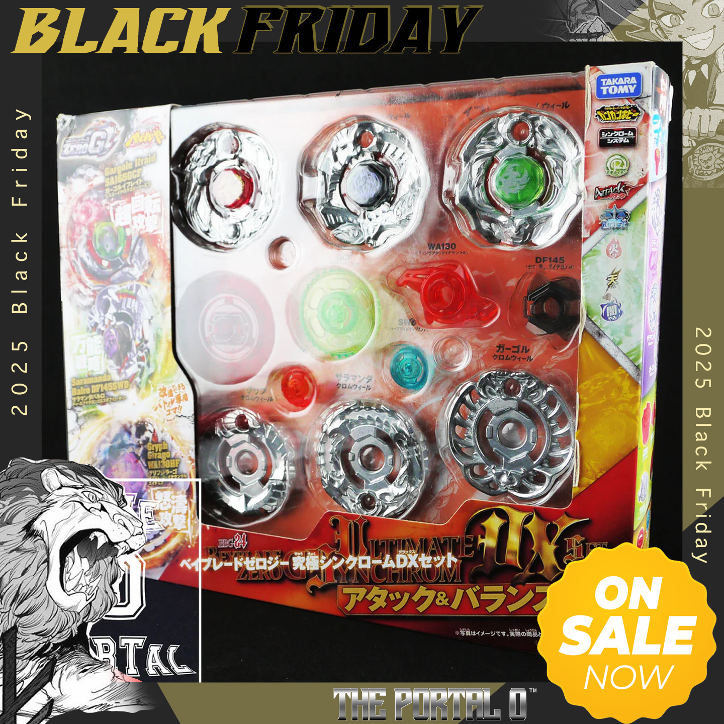 BF TAKARA TOMY Beyblade Zero-G BBG-24 Ultimate Synchrom DX Set