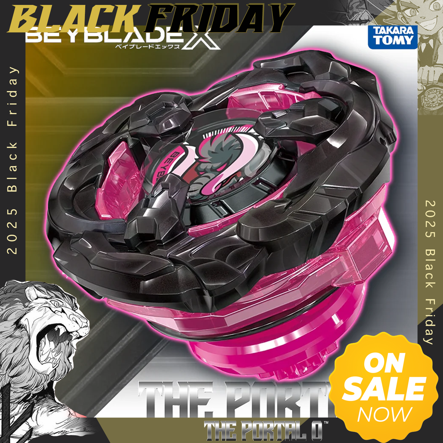 BF Takara Tomy Beyblade X BX-00 Mammoth Tusk 2-80E Limited Coated. Black