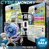 BF TAKARA TOMY Beyblade BB91 Ray Gil 100RSF Metal Fusion Booster