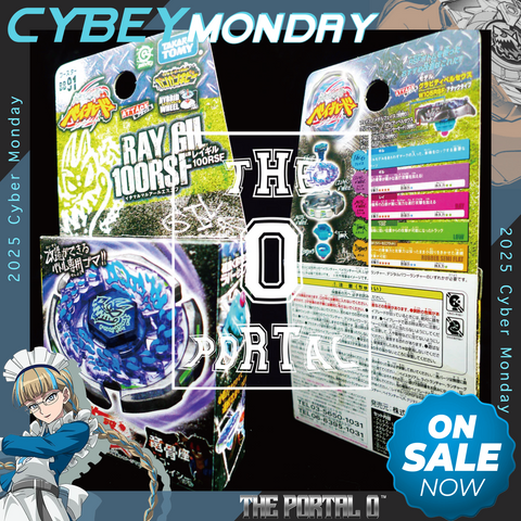 BF TAKARA TOMY Beyblade BB91 Ray Gil 100RSF Metal Fusion Booster