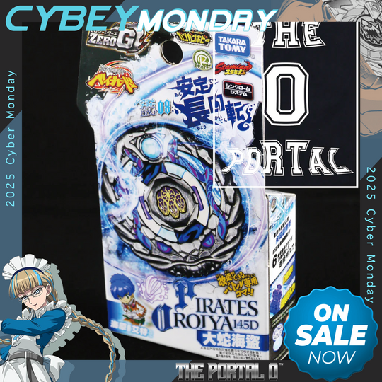 BF TAKARA TOMY Beyblade Zero-G BBG-08 Pirates Oroja 145D Booster
