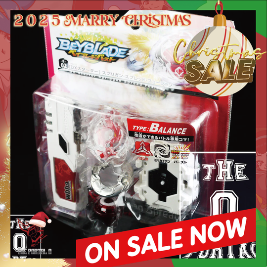 2025 Xmas SALE TAKARA TOMY Beyblade BURST B-02 Spriggan Spread Fusion DX Set