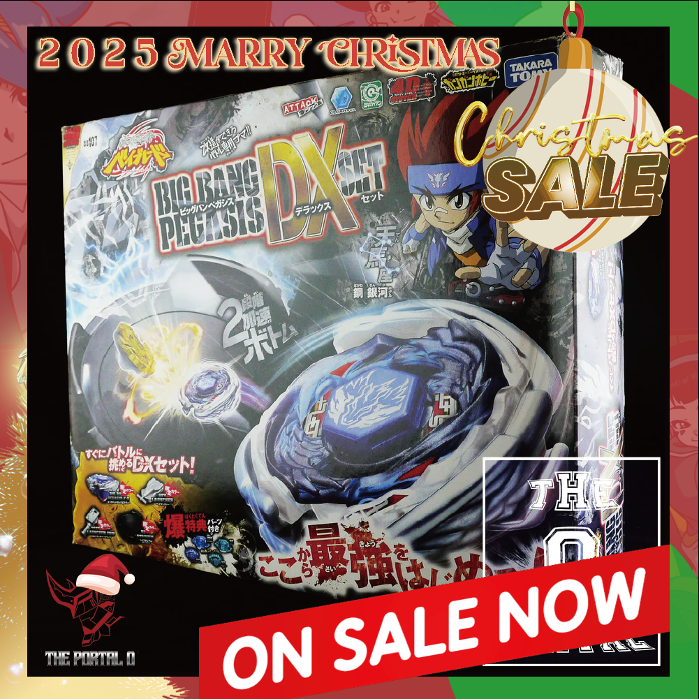 2025 Xmas SALE TAKARA TOMY Beyblade BB107 Big Bang Pegasis DX Set Metal Fusion