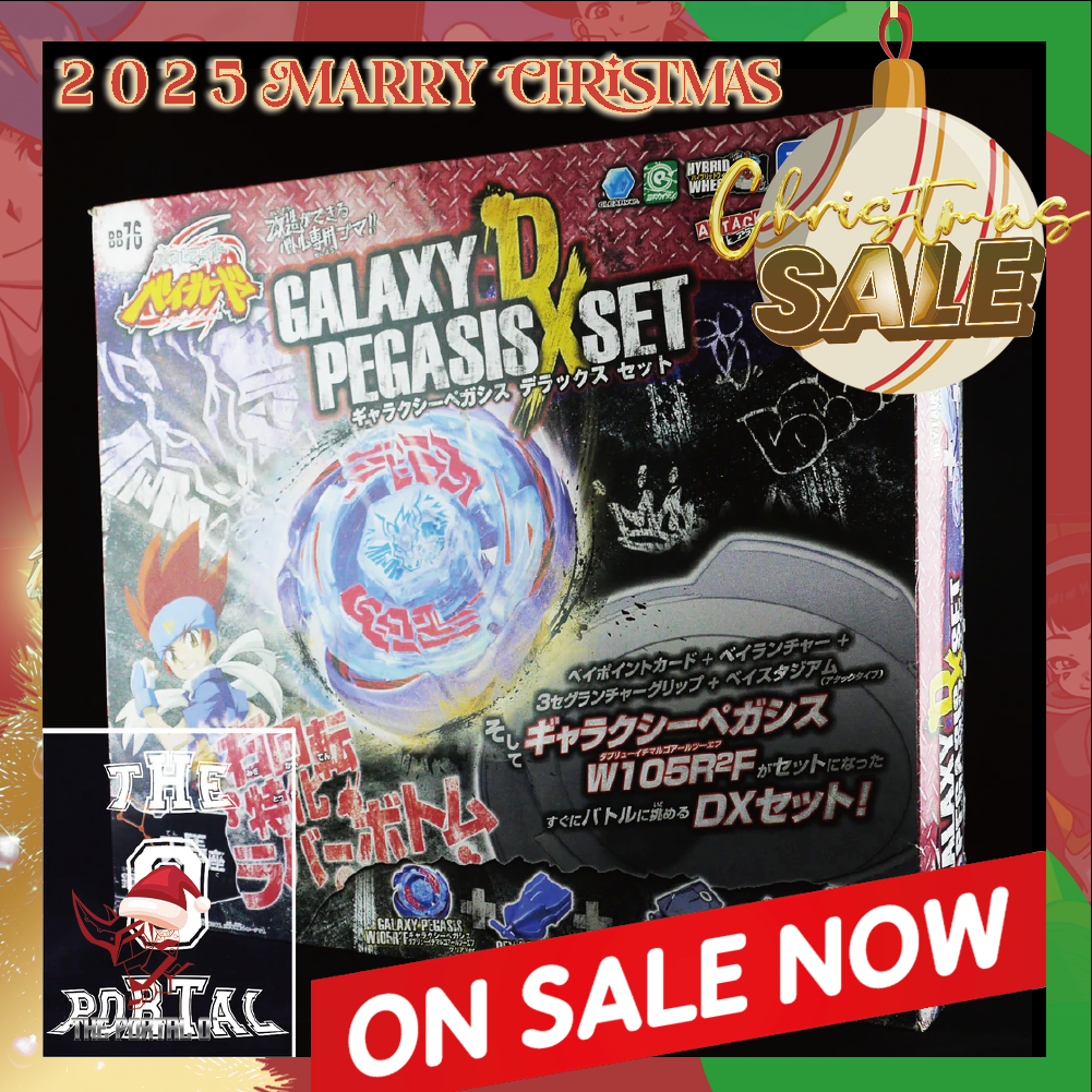 2025 Xmas SALE TAKARA TOMY Beyblade BB76 Galaxy Pegasis DX Set Metal Fusion