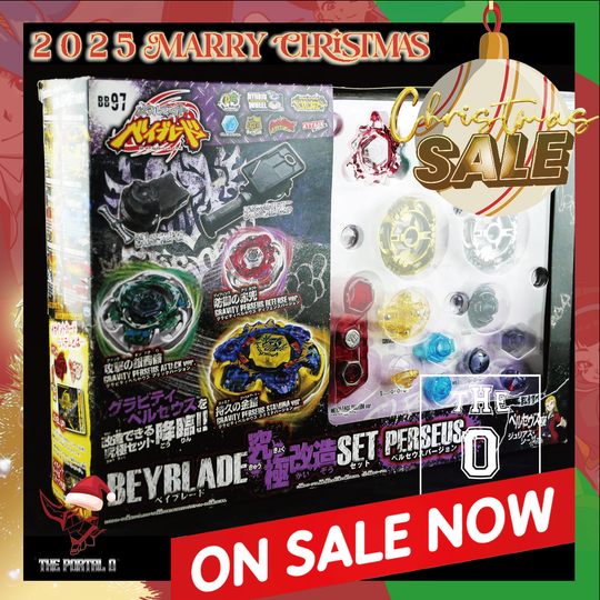 2025 Xmas SALE TAKARA TOMY Beyblade BB97 Perseus Ver. LR Ultimate Remodeling Set
