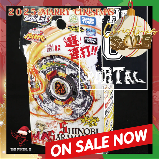 2025 Xmas SALE TAKARA TOMY Beyblade Zero-G BBG-02 Shinobi Saramanda SW145SD B2412