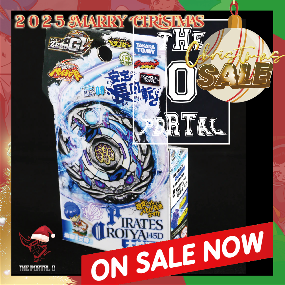 2025 Xmas SALE TAKARA TOMY Beyblade Zero-G BBG-08 Pirates Oroja 145D Booster