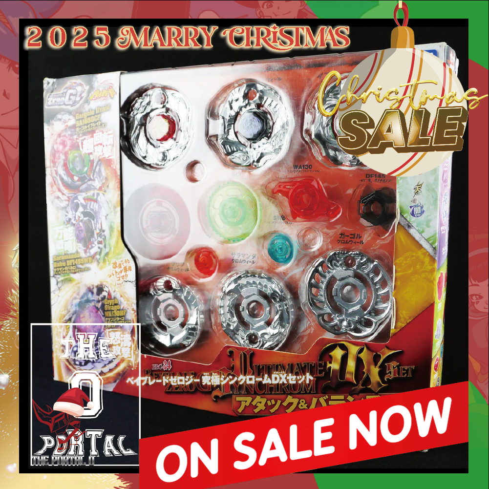 2025 Xmas SALE TAKARA TOMY Beyblade Zero-G BBG-24 Ultimate Synchrom DX Set