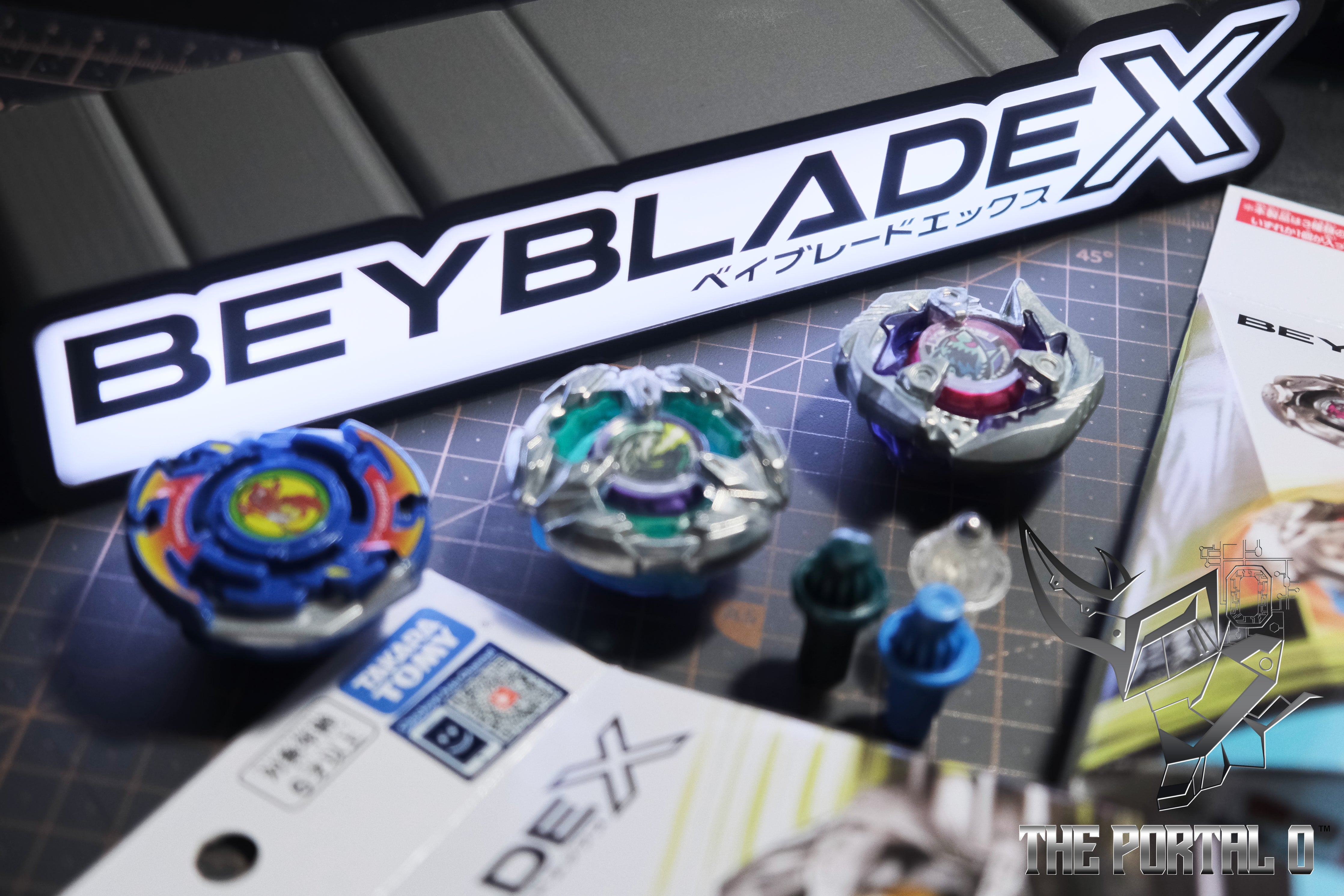 Beyblade Logo Light Box Collection