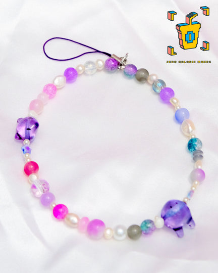 Mew&Mewtwo Pokemon Phone Charm