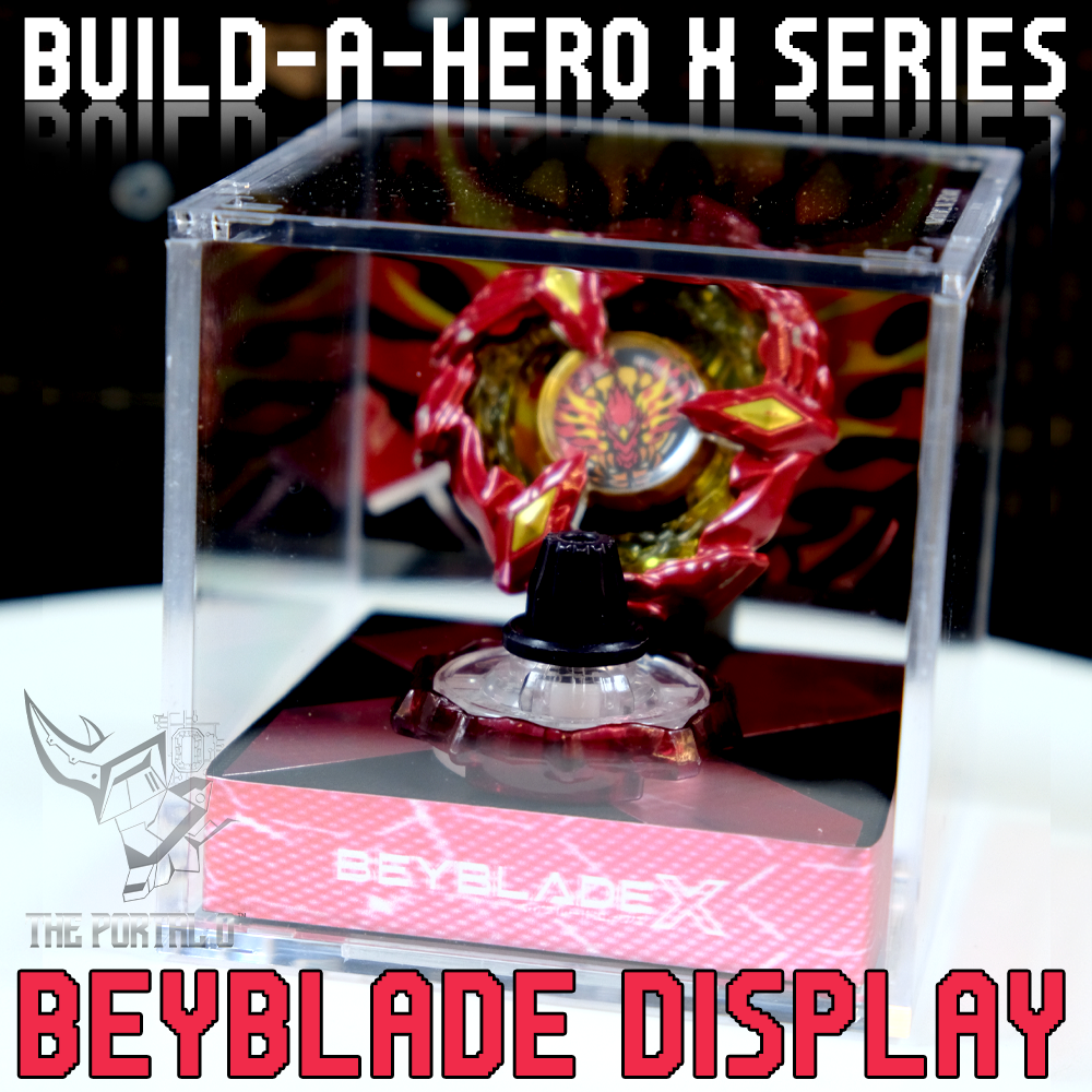 Build-A-Hero X Series Beyblade Display