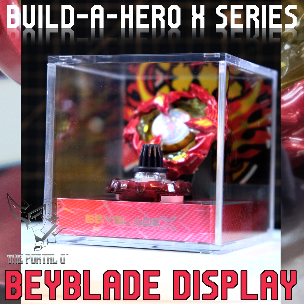Build-A-Hero X Series Beyblade Display