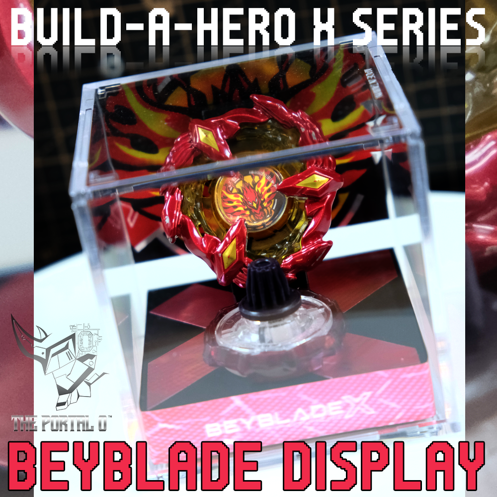 Build-A-Hero X Series Beyblade Display