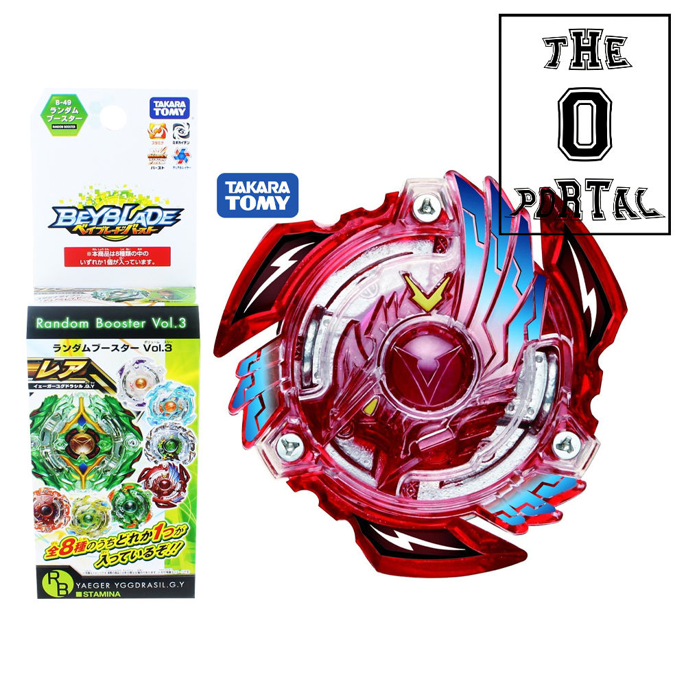 TAKARA TOMY Beyblade BURST B-49 RB Vol.3 Ft. Yaeger Yggdrasil