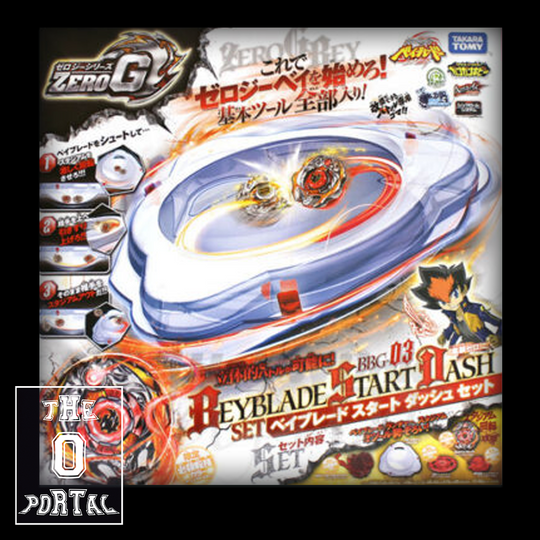 TAKARA TOMY Beyblade Zero-G BBG-03 Start Dash Set