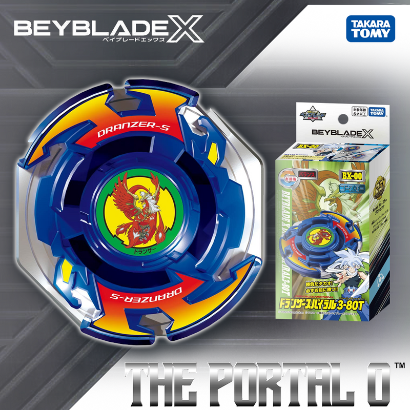 Takara Tomy Beyblade X BX-00 Dranzer Spiral 3-80T
