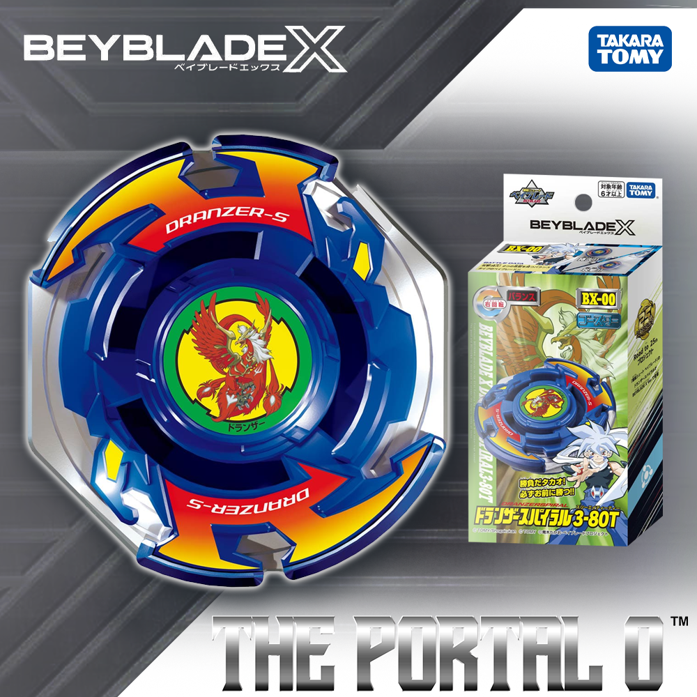 Takara Tomy Beyblade X BX-00 Dranzer Spiral 3-80T – ThePortal0 Beyradise