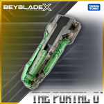 Takara Tomy Beyblade X BX-00 Custom Grip Clear Black ver. Limited Edition