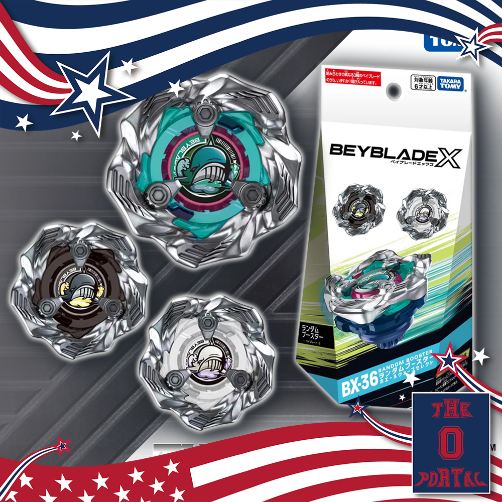 USA!! TAKARA TOMY Beyblade X BX-36 Random Booster Whale Wave Select