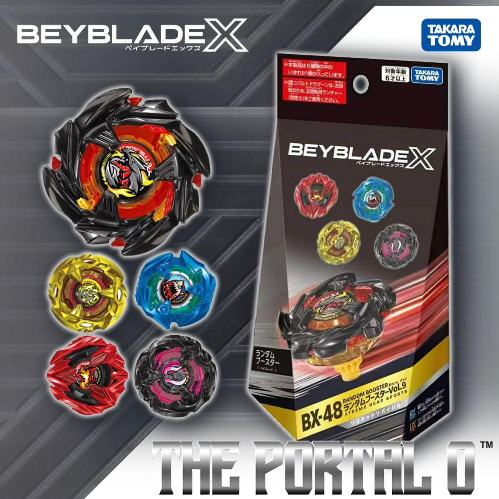 Takara Tomy Beyblade X BX-48 Random Booster Vol.9 Ft. CobaltDragoon 9-80F