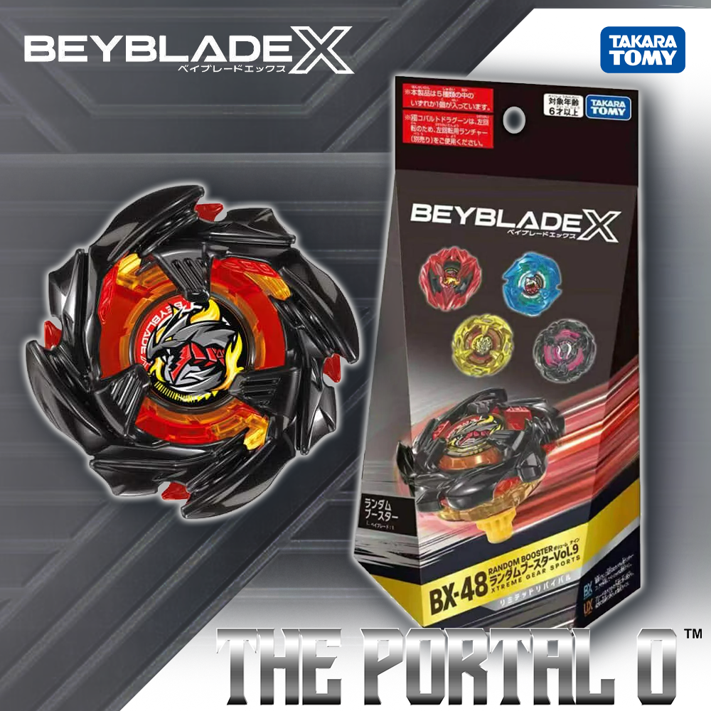 PRE-ORDER Feb. 14Takara Tomy Beyblade X BX-48 Random Booster Vol.9 Ft. CobaltDragoon 9-80F