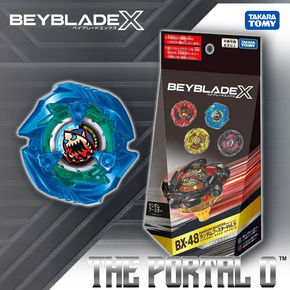 PRE-ORDER Feb. 14Takara Tomy Beyblade X BX-48 Random Booster Vol.9 Ft. CobaltDragoon 9-80F