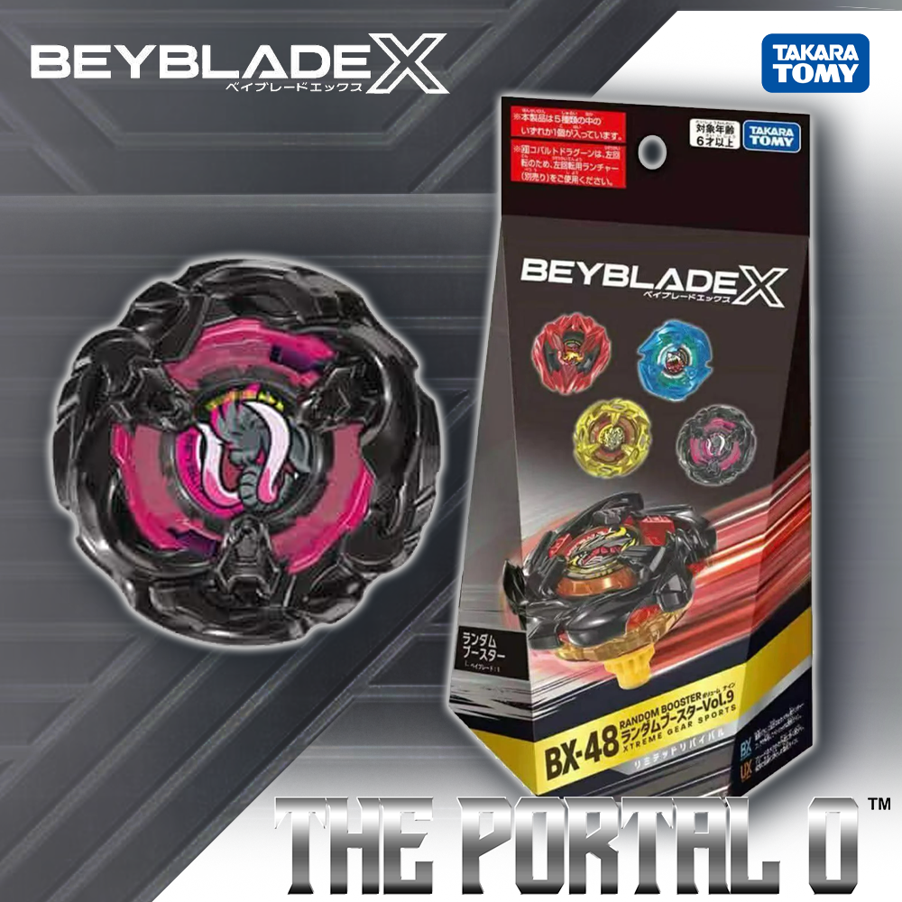 PRE-ORDER Feb. 14Takara Tomy Beyblade X BX-48 Random Booster Vol.9 Ft. CobaltDragoon 9-80F