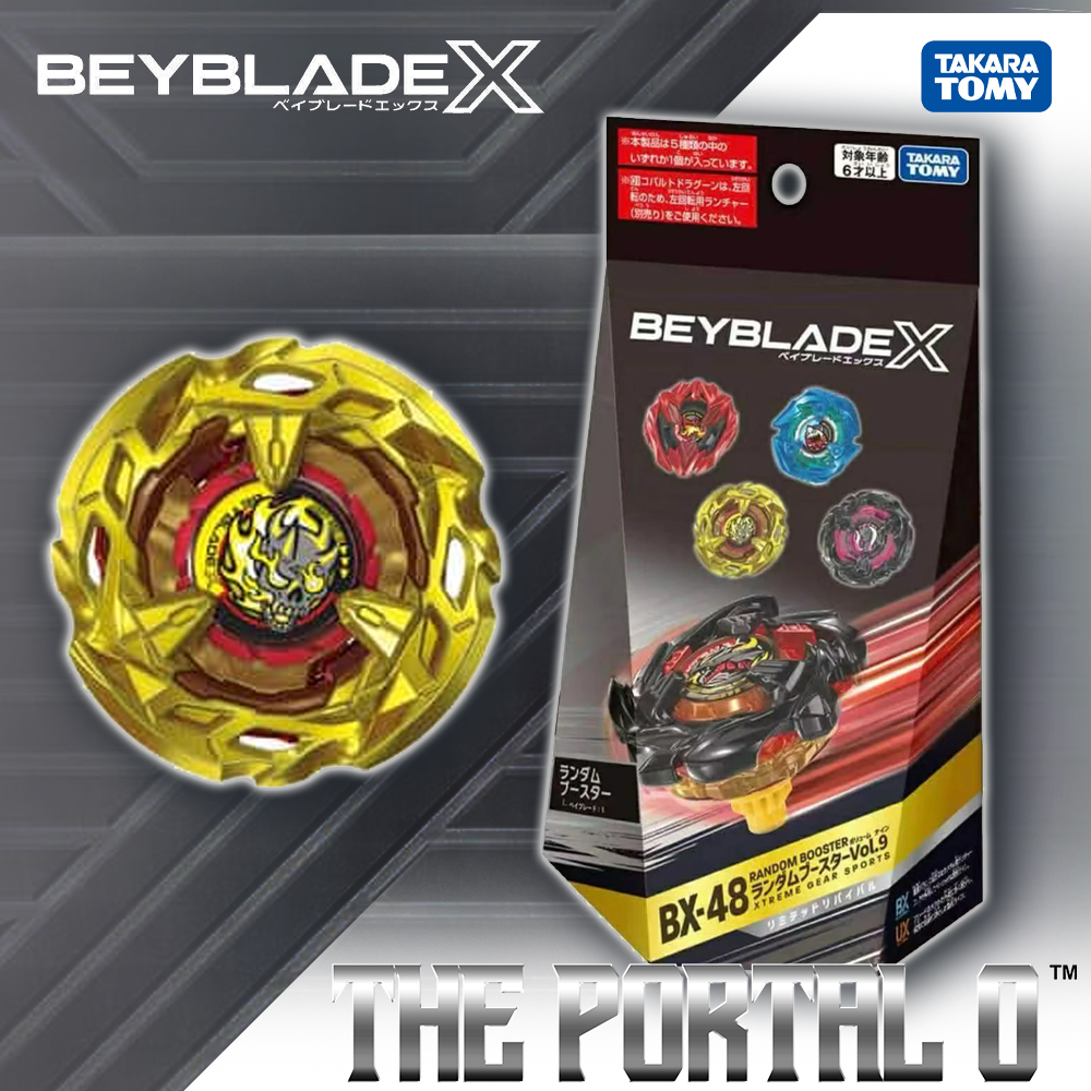 PRE-ORDER Feb. 14Takara Tomy Beyblade X BX-48 Random Booster Vol.9 Ft. CobaltDragoon 9-80F