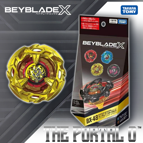Takara Tomy Beyblade X BX-48 Random Booster Vol.9 Ft Takara Tomy Beyblade X BX-48 Random Booster Vol.9 Ft