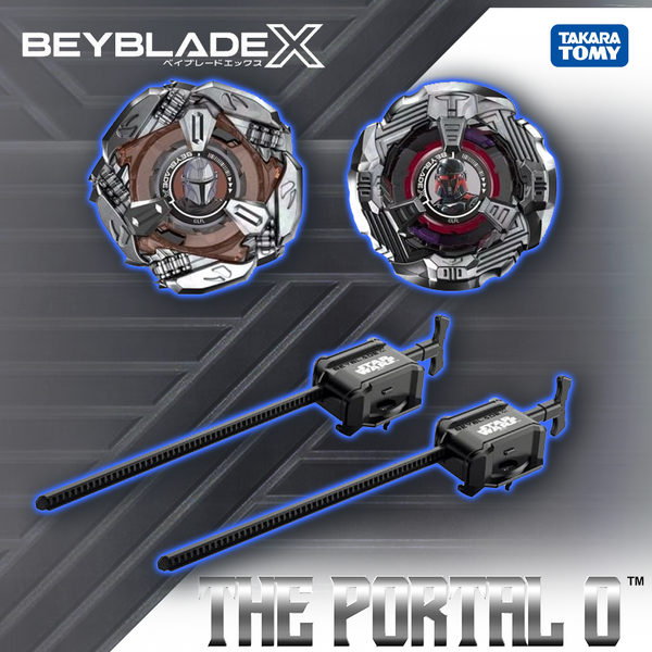 Takara Tomy Beyblade X BXG-34 Star Wars Mandalorian 3-60F vs. Moff