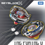 Takara Tomy Beyblade X BXG-37 TRANSFORMER COLLAB Optimus Primal 3-60F vs. Starscream 3-80N