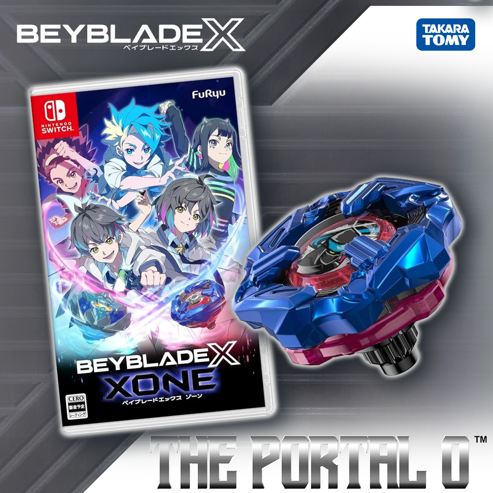 Takara Tomy Beyblade X ONEX Switch Game Ft. Shinobi Knife 4-60LF Takara Tomy Beyblade X ONEX Switch Game Ft. Shinobi Knife 4-60LF