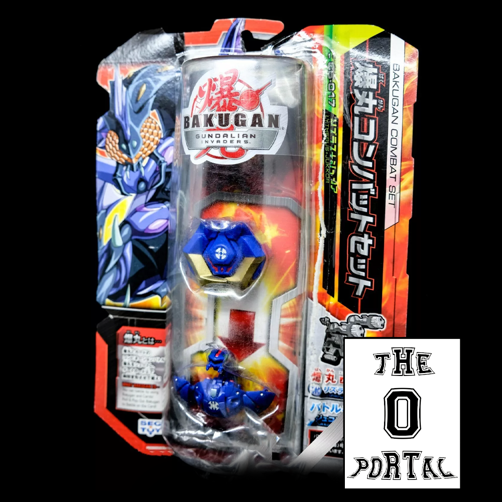 SEGA Bakugan CS-017 Aquos Lythirus + Gold Razoid Combat Set